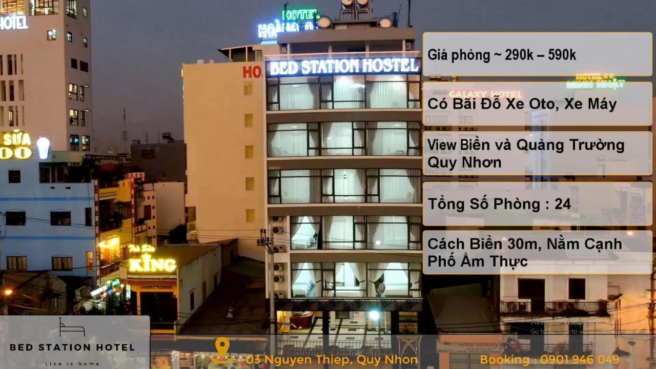 Bed Station Hostel Quy Nhon Esterno foto